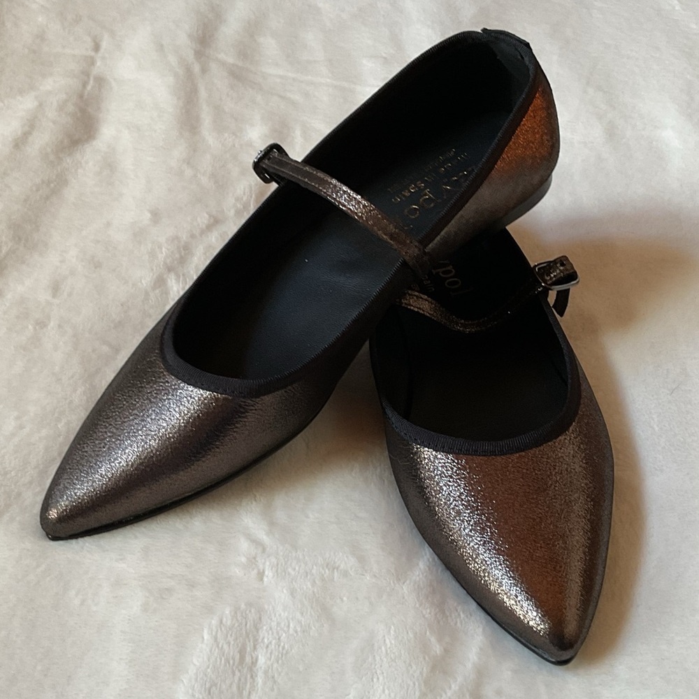 Maypol Anthropologie Rota Percival Mary Jane Flat in Bronze eu 40 - Picture 6 of 6